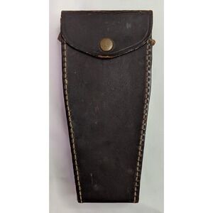 Unbranded Leather Holster Case Unisex OS Dark Brown Fair Vintage Belt Pouch